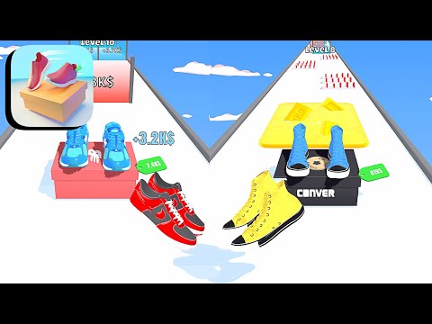 Shoes Evolution 3D - All Levels Gameplay Android,ios (Levels 8-10) - YouTube