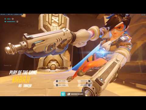 Overwatch Kabaji Hardcore Carry As Tracer Feat Surefour -POTG-