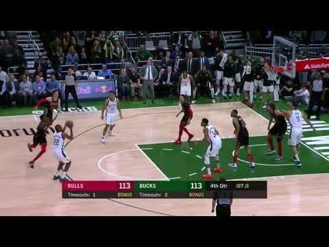 Khris Middleton Game Winner vs Bulls