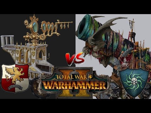 Vampire Coast vs Empire | BESS VS HYSH - Total War Warhammer 2