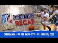 MPBL FULL GAME RECAP ZAMBOANGA VS PASIG JUNE 25 2022