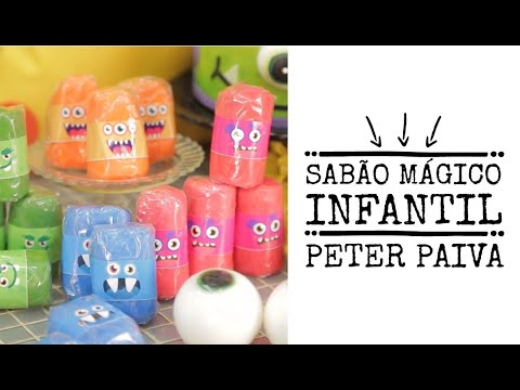 Sabão Mágico Infantil - Peter Paiva