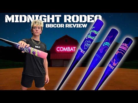 NEW Combat Midnight Rodeo BBCOR Bat Review CRAZY
