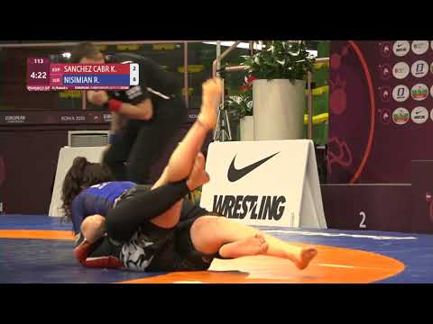 Round 2 Women's GP No-Gi - 71 kg: K. SANCHEZ CABR (ESP) v. R. NISIMIAN (ISR)