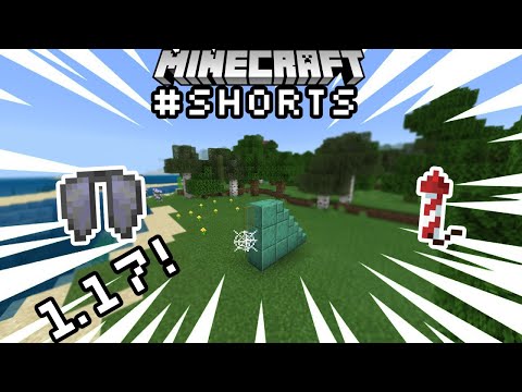 How to Make an Elytra Launcher in Minecraft 1.17 #shorts