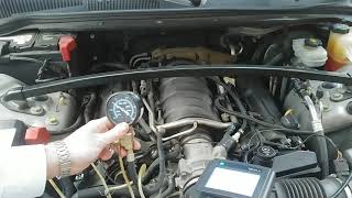 Performing the injector balance test using Tech 2