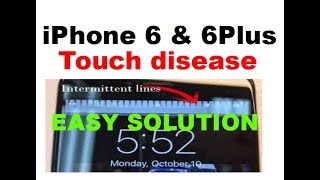 iPhone 6 Plus touch disease final solution (solved)