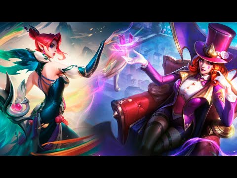 NEW Splash Art - Morgana, LeBlanc, Katarina, Gwen & Janna - Chroma Splash - League of Legends