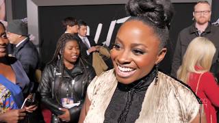 Idara Victor on Making Alita, More | Alita Battle Angel Premiere video