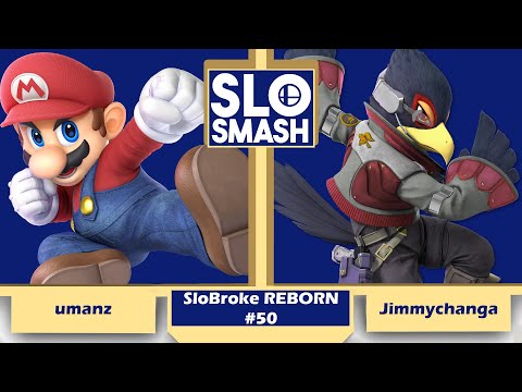 umanz (Mario) vs Jimmychanga (Falco) - SloBroke REBORN #50 - Grand Finals