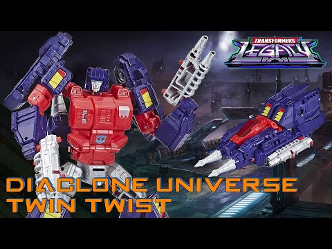 Transformers Legacy Diaclone Universe Twin Twist | VIDEO REVIEW