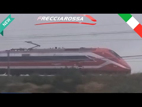 FRECCIAROSSA ETR500 in TRANSITO tra CAMPOMARINO e TERMOLI operante l'AV8828 Lecce - Venezia S. Lucia