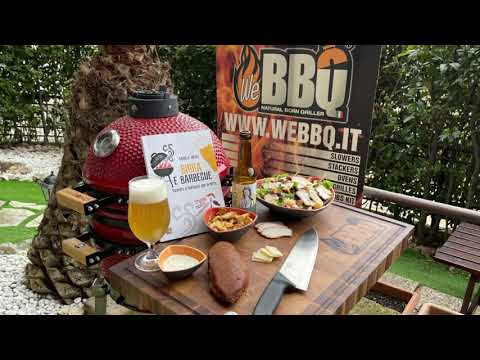 WeBBQ - Kamado BONO Minimo - Caesar salad con salsa ranch alla Jan De Lichte