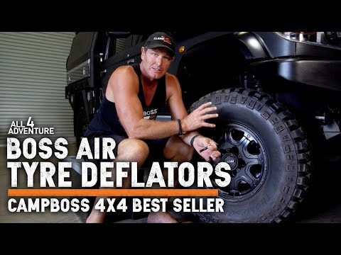 🔥 BOSS AIR TYRE DEFLATORS — 4WDing & off-roading has never been easier!