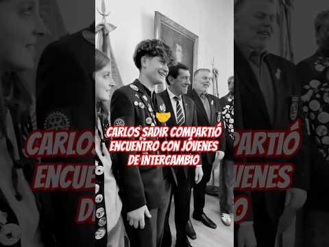 ROTARY CLUB | Carlos Sadir compartió experiencias e historias junto a estudiantes de intercambio