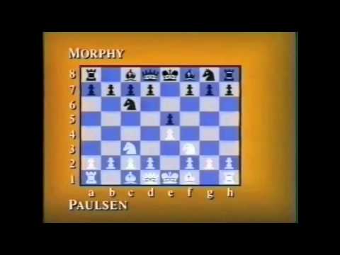 Louis Paulsen Vs. Paul Morphy - The Game Pt.1