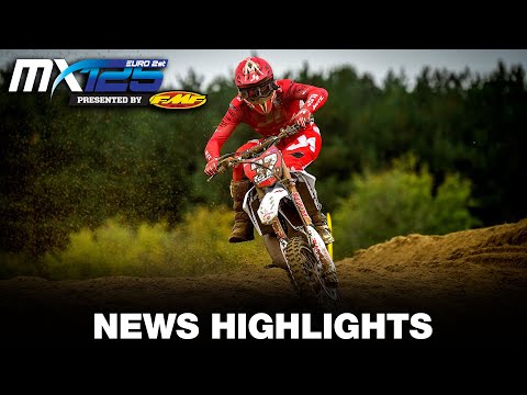 EMX 125 Presented by FMF Racing News Highlights - MXGP of Lommel 2020 #motocross