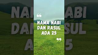 Download lagu 25 Nama Nabi dan Rasul mp3 Download lagu 25 Nama Nabi dan Rasul mp3