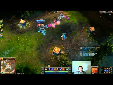 Scarra - Nunu vs Twitch, Taric Mid (2v1)