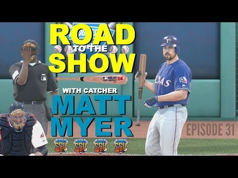 MLB 14 The Show (PS4): Matt Myer (Catcher) Road To The Show - EP31