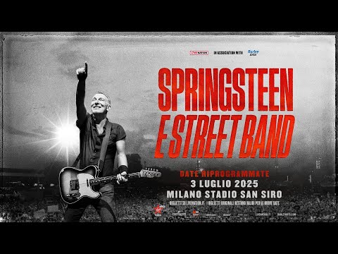 Bruce Springsteen & The E Street Band (The Final Date) Live in Milano - Stadio "San Siro" 03.07.2025