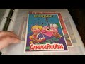 Tour Of Massive Vintage Garbage Pail Kids Collection Continues Original Series 14 15 Plus More