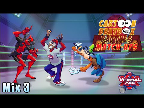 Goofy and Deadpool Beatbox - Cartoon Beatbox Battles Match Ups