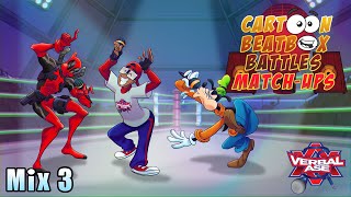 Goofy and Deadpool Beatbox - Cartoon Beatbox Battles Match Ups
