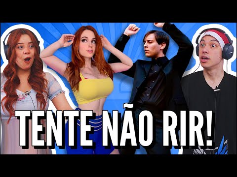 JOVENS REAGEM A MEMES CURIOSOS DO UNUSUAL MEMES - TENTE NÃO RIR - ALGUÉM PARE O TOBEY MAGUIRE