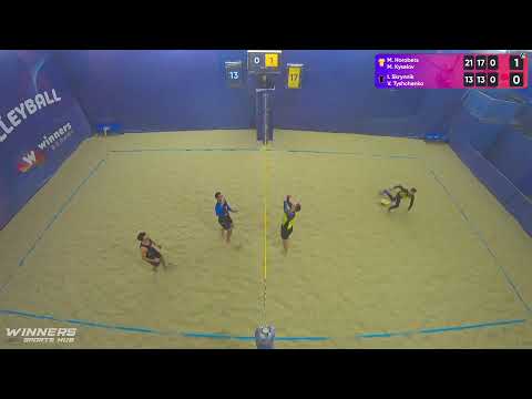 09:20 M. Horobets / M. Kyselov - I. Skrynnik / V. Tyshchenko 12.02.2023 | Winners Beach Volleyball