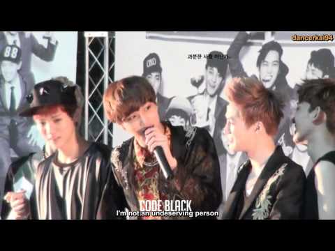 [Eng Sub HD] 130616 EXO Kai Incheon Fansign (Jongin is not going to cry)