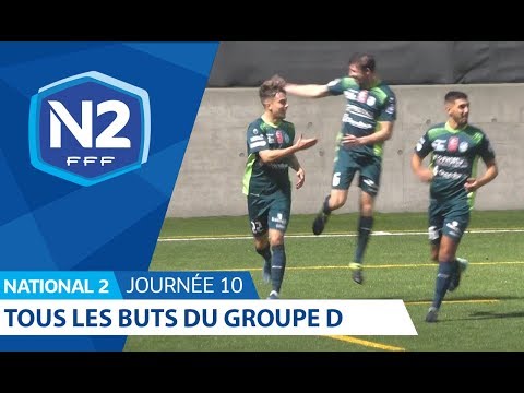 10ème journée - National 2D - Tous les buts