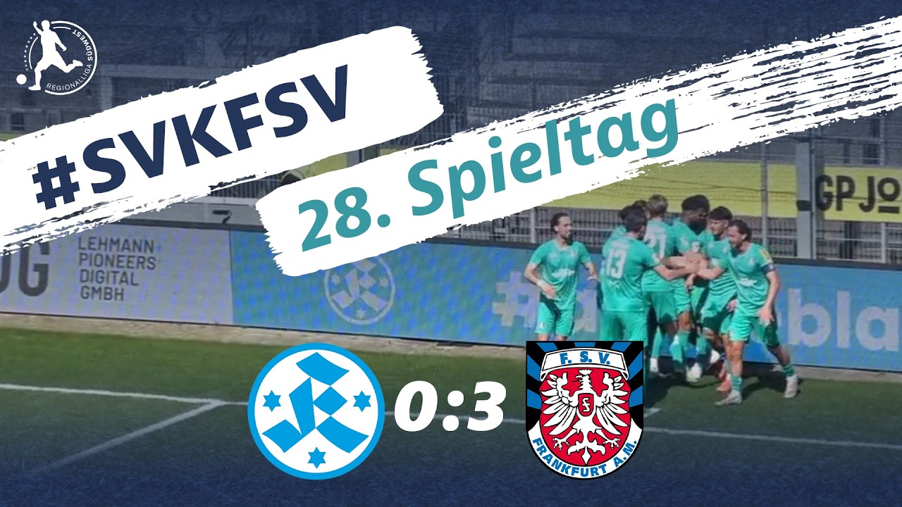 Stuttgarter Kickers vs FSV Frankfurt Highlights