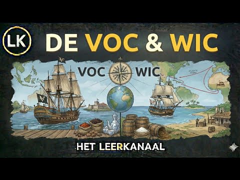 VOC en WIC: De Snelste Uitleg Over Tijdvak 6 (3 Minuten)