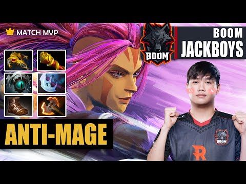Anti-Mage Safelane | BOOM.JACKBOYS | SEA TOP 1 CARRY PLAYER 15 KILLS AM | 7.31b Gameplay Highlights