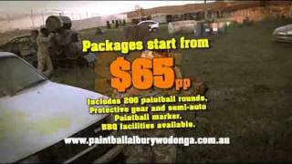 preview picture of video 'Paintball Albury Wodonga 1.mpg'