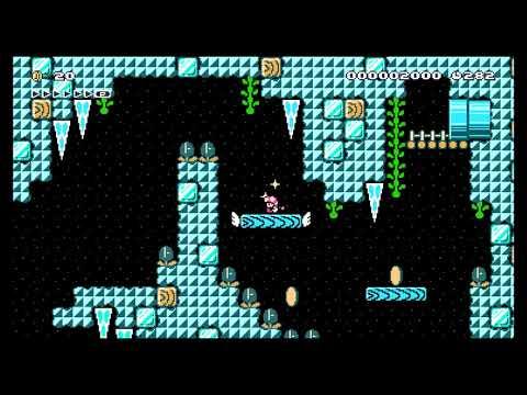 Super Mario Maker 2 - Collapsing Cavern by Brani - RAW -