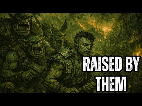 The Grim Life Of A Human Raised By Orks In Warhammer 40K