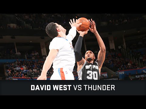 David West Highlights: 17 PTS, 2 AST vs Thunder (26.03.2016)