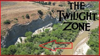 Aerial View Of The 1982 Twilight Zone Movie Fatal Helicopter Crash Site