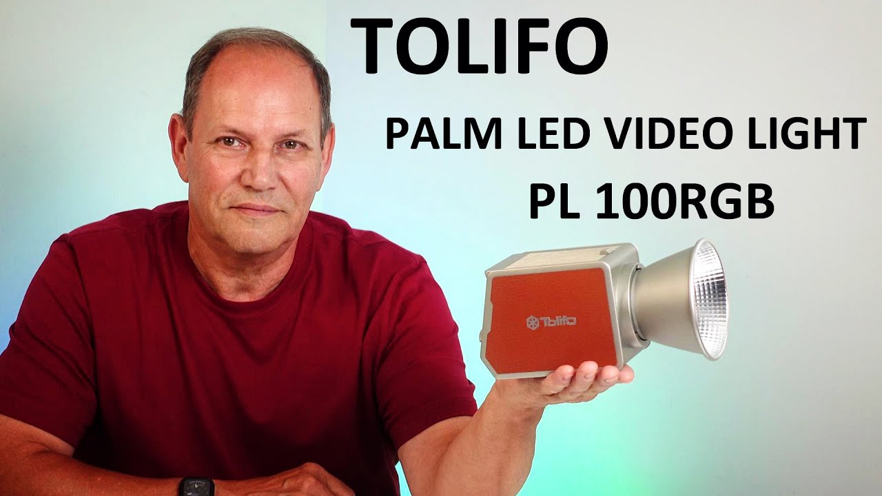Tolifo Palm Light PL 100RGB Video Light Unboxing and Review