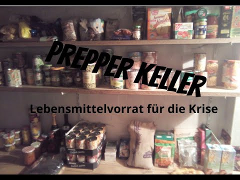 Prepper Keller | Lebensmittelvorrat für die Krise