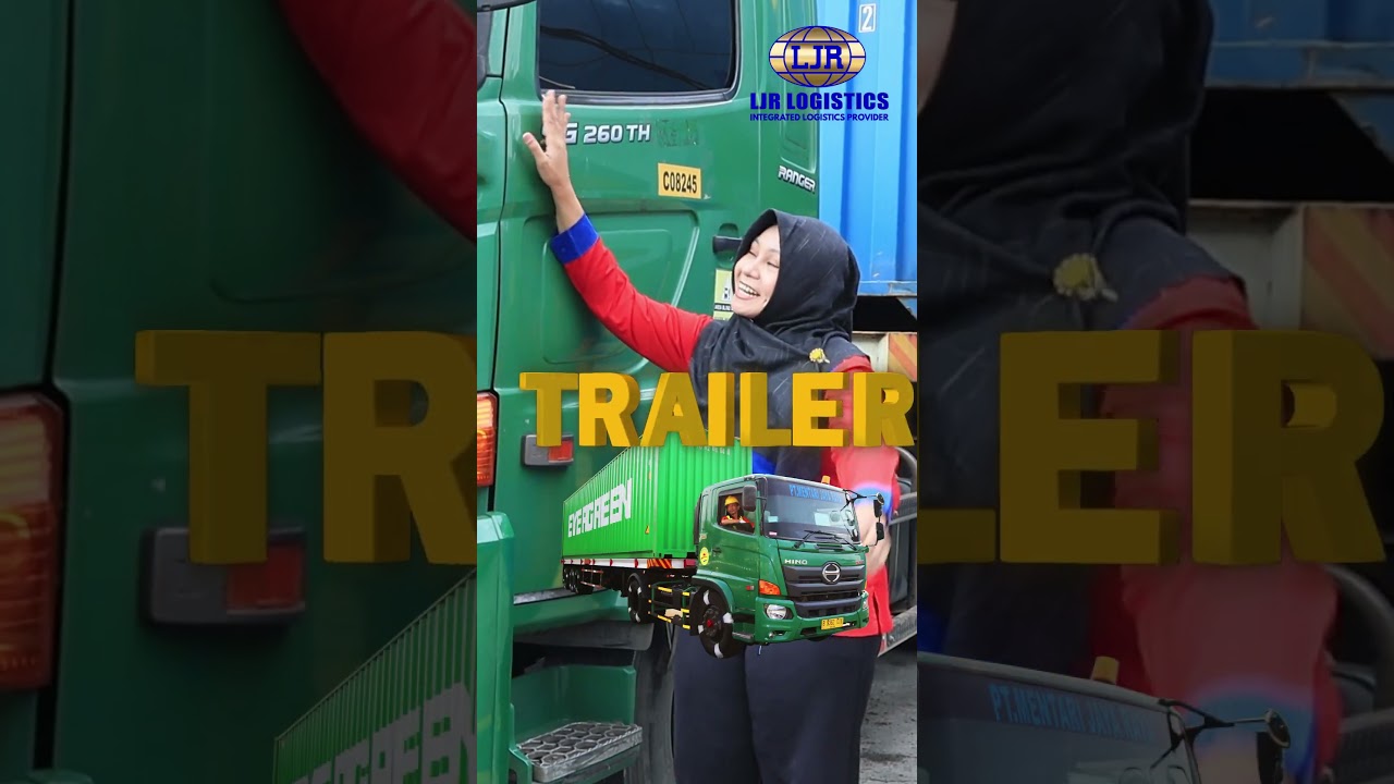 Gue tunjukin, armada LJR adaTronton, Trailer, Fuso, CDD, CDE, Blind Van, Pick up Box dan motor box.