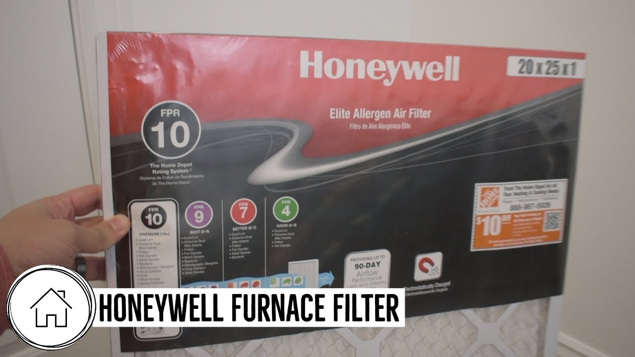 Review of Honeywell 10 FPR Furnace Filter - 20 x 25 x 1