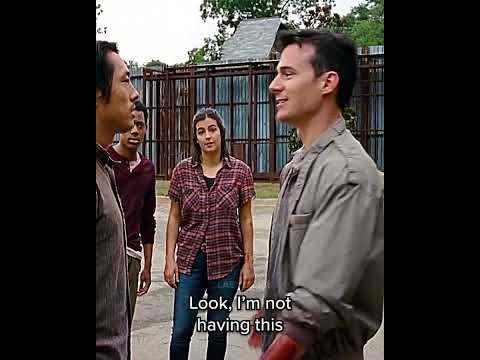 Glenn Fights Aiden | The Walking Dead #Shorts