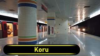 Metro Station Koru - Ankara 🇹🇷 - Walkthrough 🚶
