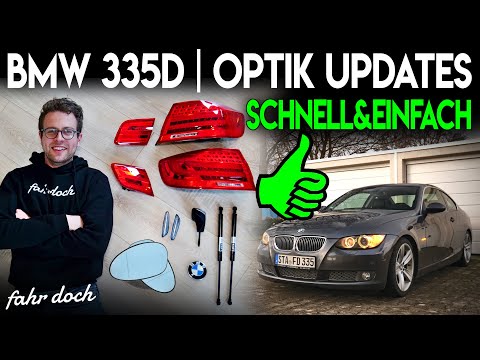 BMW E92 335d | OPTIK MODIFIKATIONEN | Schaltknauf | BMW Emblem | Blinker| LCI | Fahr doch