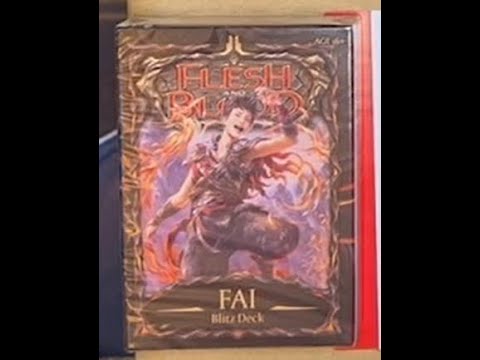 Flesh and Blood - Uprising - Blitz Start Decks - Fai UNBOXING
