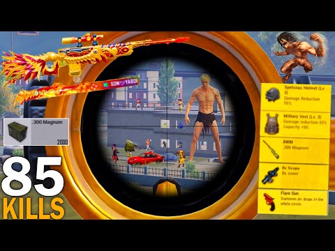 POWER OF DOUBLE AWM 😍 BEST SNIPER GAME PLAY 🔥 Pubg mobile