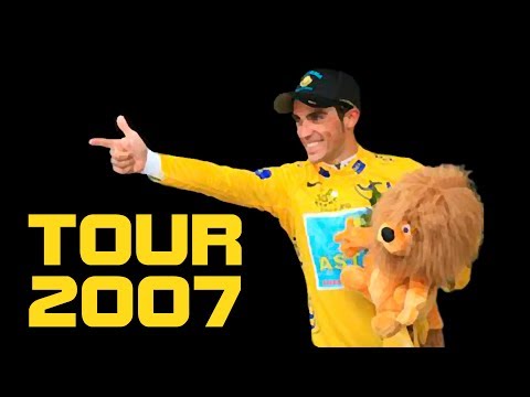 TOUR DE FRANCIA 2007. HOMENAJE A ALBERTO CONTADOR.